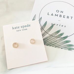 ❗️LAST ONE❗️Kate Spade Pave Circle Stud Earrings